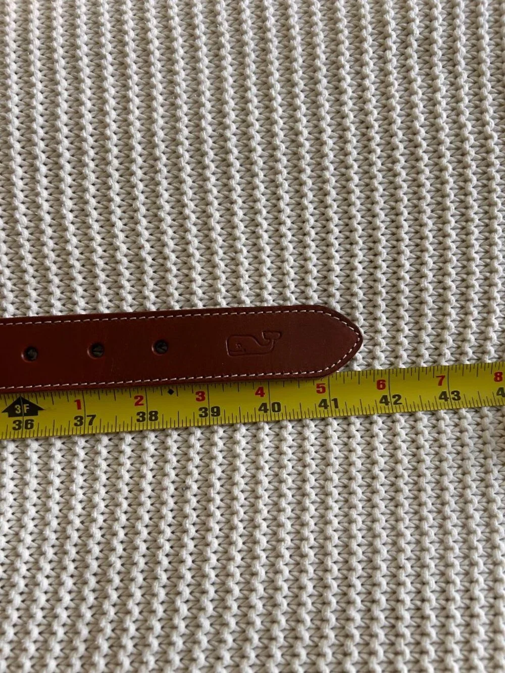 Vineyard Vines | Gray Bungee Belt | Size 34 Boys